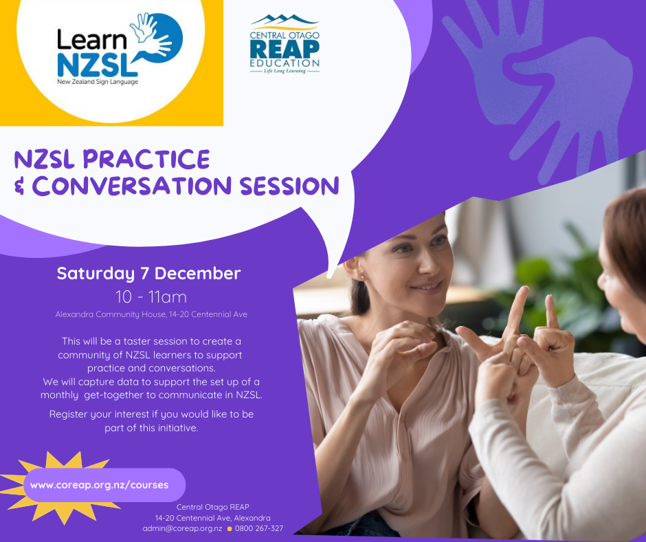 Nzsl Practice & Conversation